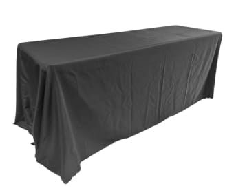 黑色桌巾
